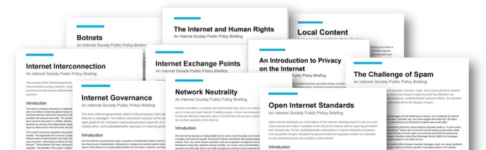 Internet Society’s New Policy Brief Series Provides Concise Information On Critical Internet Issues Thumbnail