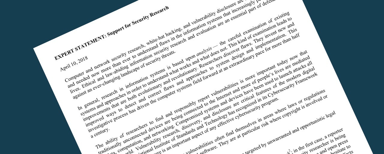 La recherche sur la sécurité est essentielle pour protéger l&rsquo;Internet ouvert Thumbnail