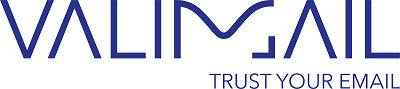 Valimail Logo Valimail with inscription Trust Your Mail - Home