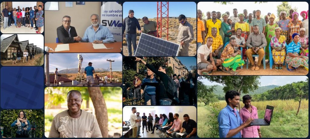 multiple images of people involved with Internet Society chapters