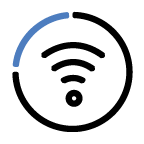 A symbol for WI-FI